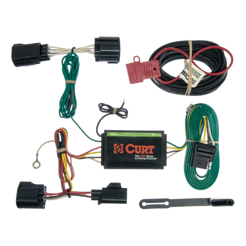 For 2013-2014 Ford Focus Trailer Wiring 4 Way Fits ST Hatchback Curt 56140