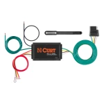 For 2018-2023 Audi A5 Quattro Trailer Wiring 4 Way Fits All Models Curt 56190