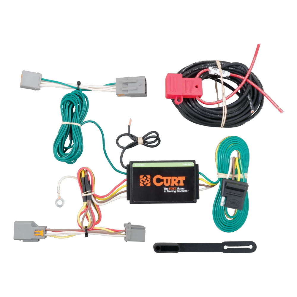 For 2014-2023 Ford Transit Connect Trailer Wiring 7 Way Trailer Wiring Plug w/ Bracket Fits All Models Curt