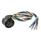 For 2003-2005 Dodge Ram 3500 Trailer Wiring 7 Way Trailer Wiring Plug w/ Bracket Fits All Models Curt 56229-55774