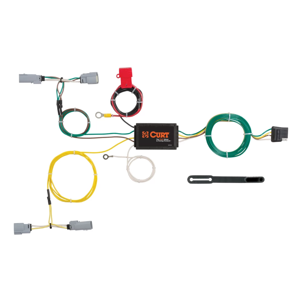 For 2015-2023 Dodge Challenger Trailer Wiring 4 Way Fits All Models Curt 56230