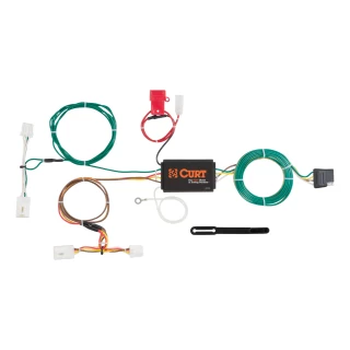 For 2015-2024 Nissan Murano Trailer Hitch + Wiring 4 Pin Fits All Models Curt 13205 56267 2 inch Tow Receiver