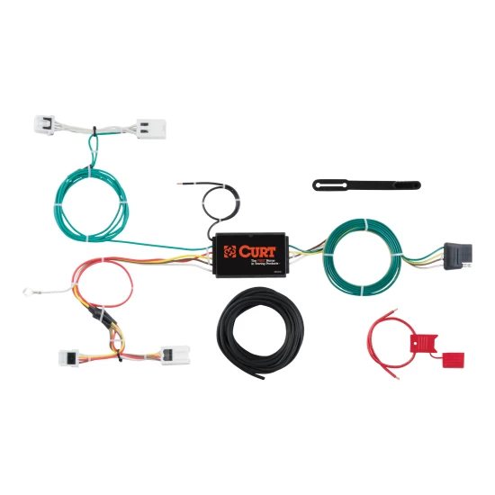 For 2013-2021 Nissan NV200 Trailer Hitch + Wiring 4 Pin Fits All Models Curt 13165 56279 2 inch Tow Receiver