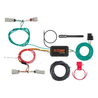 For 2016-2018 Lincoln MKX Trailer Wiring 7 Way Trailer Wiring Plug w/ Bracket Fits All Models Curt