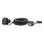 For 2011-2019 Ford Explorer Trailer Wiring 7 Way Trailer Wiring Plug w/ Bracket Fits All Models Curt