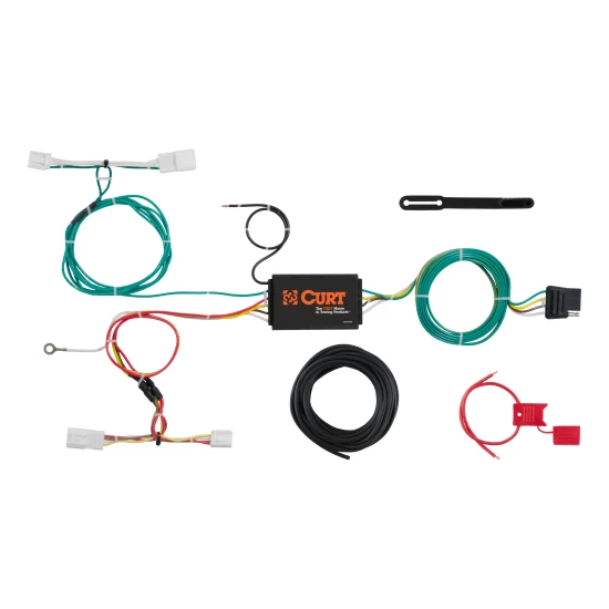 For 2017-2018 Toyota Corolla iM Trailer Wiring 4 Way Fits All Models Curt 56309