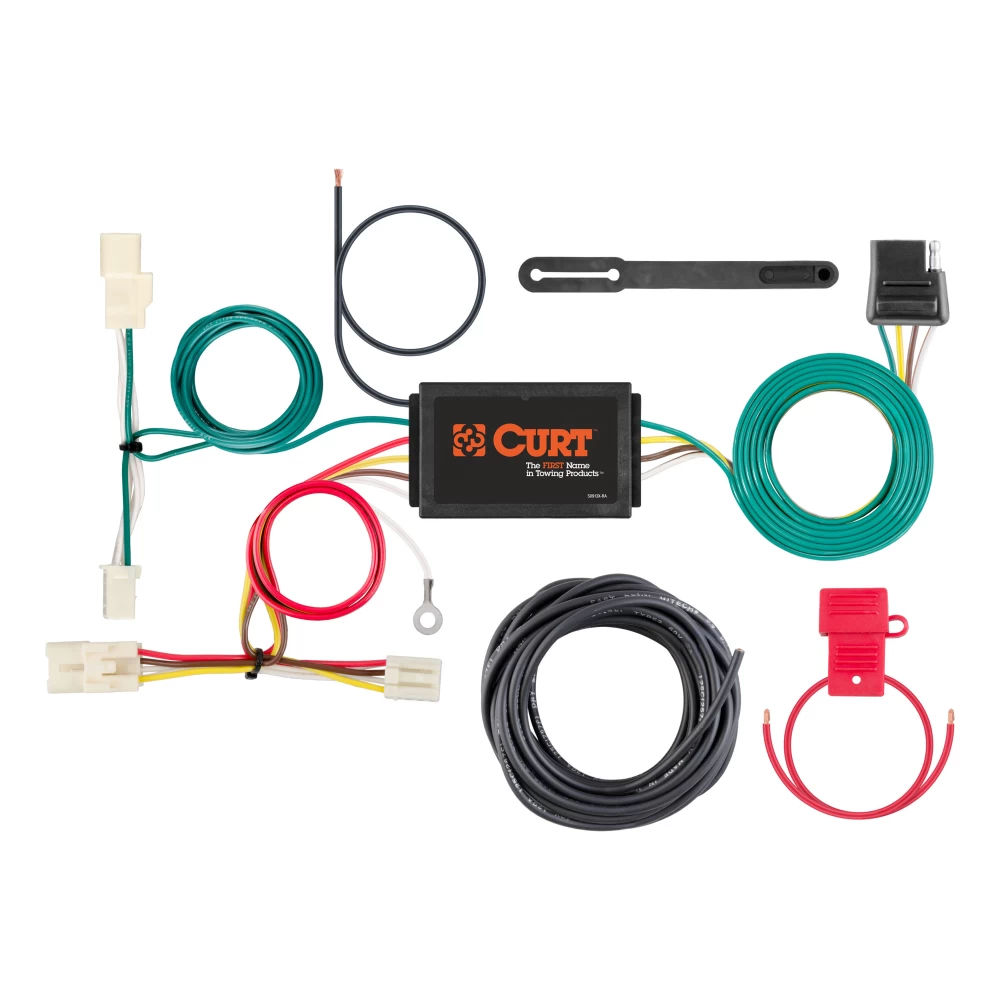 For 2016-2020 Kia Optima Trailer Wiring 4 Way Except Hybrid Curt 56314