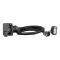 For 2020-2024 Cadillac XT6 Trailer Wiring 7 Way Trailer Wiring Plug w/ Bracket Fits All Models Curt