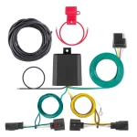 For 2011-2016 Chrysler Town & Country Trailer Wiring 7 Way Trailer Wiring Plug w/ Bracket Fits All Models Curt