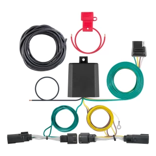 For 2012-2020 Ford Flex Trailer Wiring 7 Way Trailer Wiring Plug w/ Bracket Fits All Models Curt
