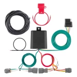 For 2010-2015 Hyundai Tucson Trailer Wiring 4 Way Fits All Models Curt 56348