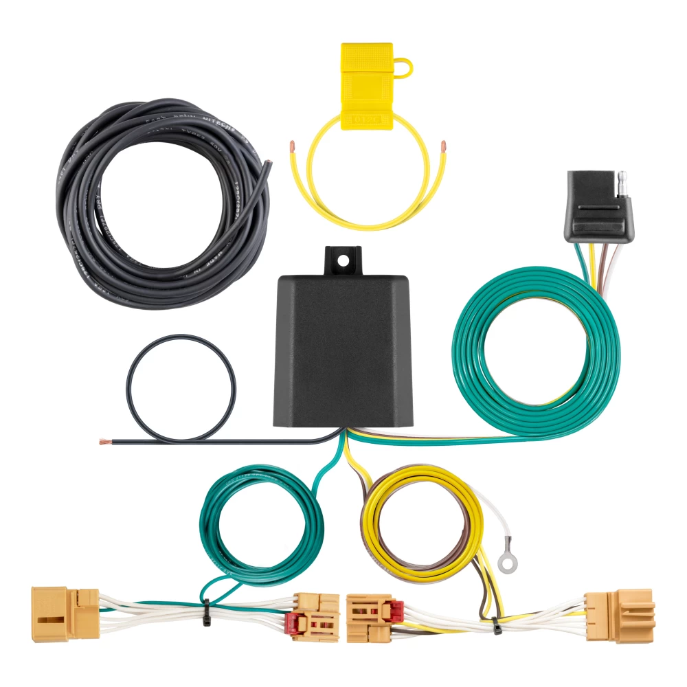For 2018-2020 VW GTI Trailer Wiring 4 Way Fits All Models Curt 56405