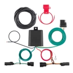 For 2022-2024 Ford F150 Trailer Hitch + Wiring 5 Pin Fits Models w/o factory hitch except Police Responder w/ LED Taillights Curt 13475 2 inch Tow Receiver