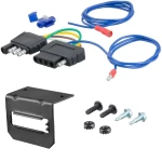 For 2022-2024 Mitsubishi Outlander Trailer Hitch + Wiring 5 Pin Fits Models w/o factory tow package - Except PHEV Curt 13487 2 inch Tow Receiver