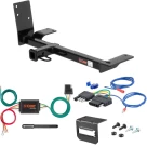 For 1998-2010 VW Beetle Trailer Hitch + Wiring 5 Pin Fits All Including Convertible (Except Turbo) Curt 11066 1-1/4 Tow Receiver