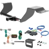 For 14-19 Ford Fiesta Hatchback Trailer Hitch + Wiring 5 Pin Curt 11067 1-1/4 Tow Receiver