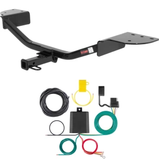 For 2007-2016 VW Eos Trailer Hitch + Wiring 4 Pin Fits All Models Curt 11090 59236 1-1/4 Tow Receiver