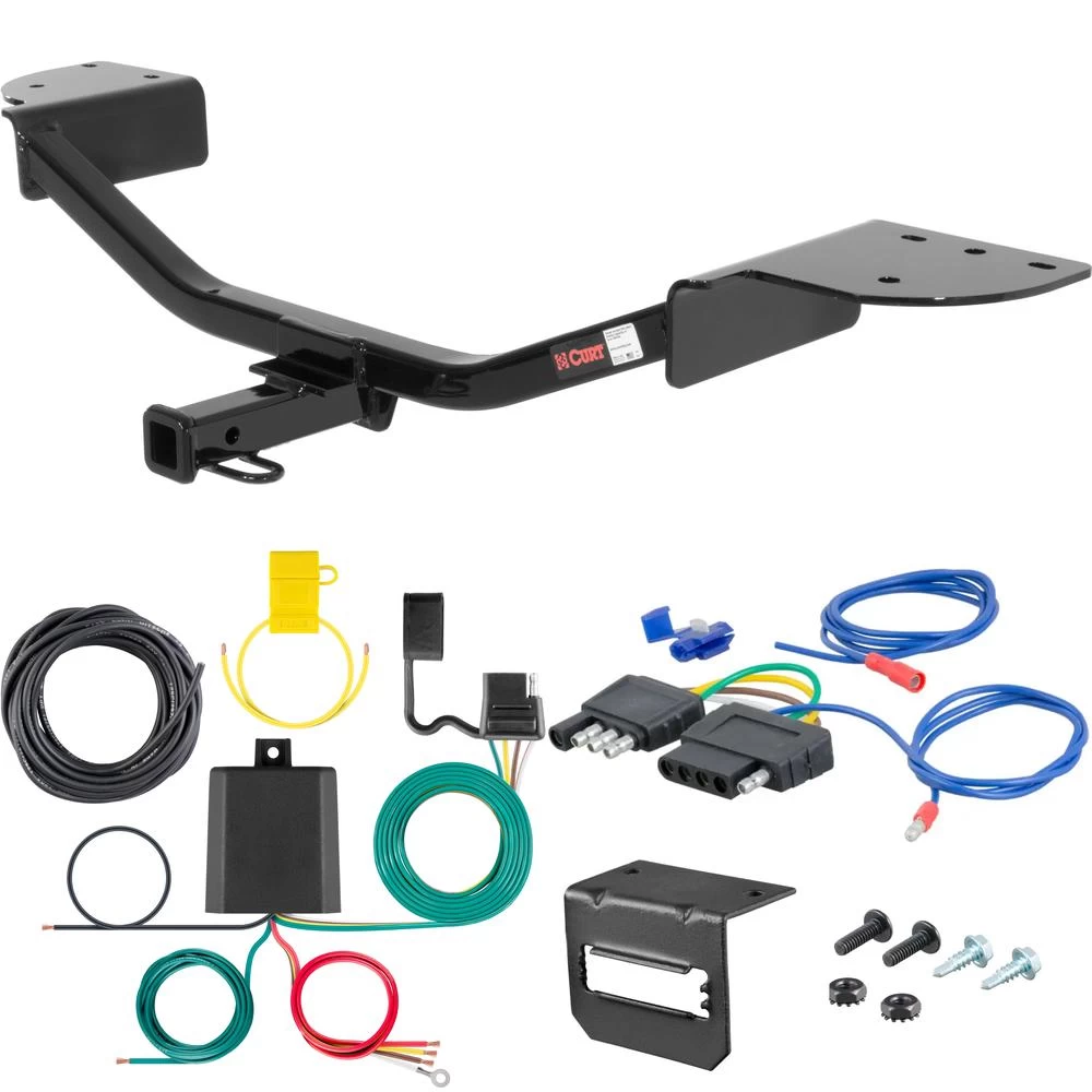 For 2007-2016 VW Eos Trailer Hitch + Wiring 5 Pin Fits All Models Curt 11090 1-1/4 Tow Receiver
