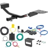 For 07-16 Volkswagen Eos All Models Trailer Hitch + Wiring 5 Pin Curt 11090 1-1/4 Tow Receiver