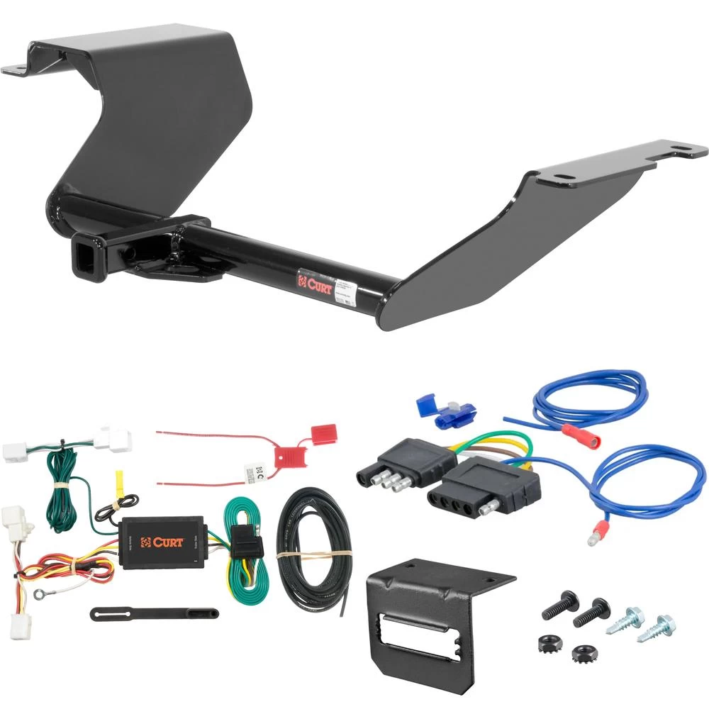For 2012-2015 Mazda 5 Trailer Hitch + Wiring 5 Pin Fits All Models Curt 11127 1-1/4 Tow Receiver