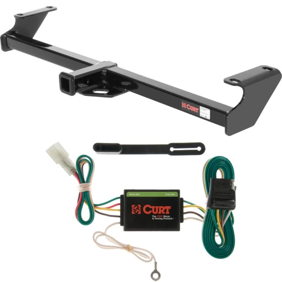 For 1989-1995 Suzuki Sidekick Trailer Hitch + Wiring 4 Pin Fits All Models Curt 11128 55372 1-1/4 Tow Receiver