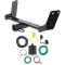 For 2002-2008 Audi A4 Trailer Hitch + Wiring 4 Pin Fits Sedan Curt 11164 59236 1-1/4 Tow Receiver
