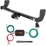 For 93-97 Geo Prizm 93-02 Toyota Corolla Sedan 98-02 Chevy Prizm Trailer Hitch + Wiring 4 Pin Curt 11181 56175 1-1/4 Tow Receiver