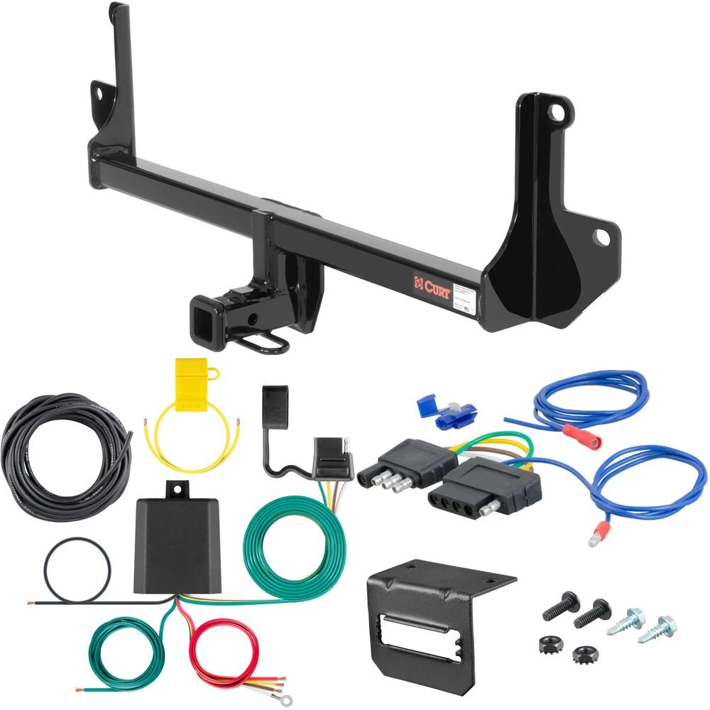 For 2008-2011 BMW 135i Trailer Hitch + Wiring 5 Pin Fits All Models Curt 11184 1-1/4 Tow Receiver