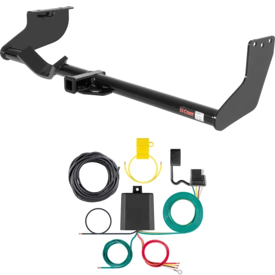 For 2009-2014 Nissan Cube Trailer Hitch + Wiring 4 Pin Fits All Models Curt 11202 59236 1-1/4 Tow Receiver