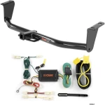 For 14-19 Toyota Corolla Sedan Trailer Hitch + Wiring 4 Pin Curt 11265 55567 1-1/4 Tow Receiver