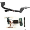 For 00-02 Toyota Echo Except Canadian Models Trailer Hitch + Wiring 4 Pin Curt 11289 55522 1-1/4 Tow Receiver