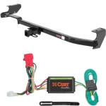 For 93-07 Subaru Impreza 05-06 Saab 9-2X Trailer Hitch + Wiring 4 Pin Curt 11318 55370 1-1/4 Tow Receiver