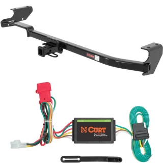 For 2004 Subaru Impreza Trailer Hitch + Wiring 4 Pin Fits All Models Curt 11318 55370 1-1/4 Tow Receiver