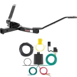 For 2006-2007 Honda Accord Trailer Hitch + Wiring 4 Pin Fits Coupe Curt 11327 59236 1-1/4 Tow Receiver