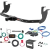 For 2012-2014 VW Beetle Trailer Hitch + Wiring 5 Pin Fits Coupe Gas Turbocharged Curt 11354 1-1/4 Tow Receiver