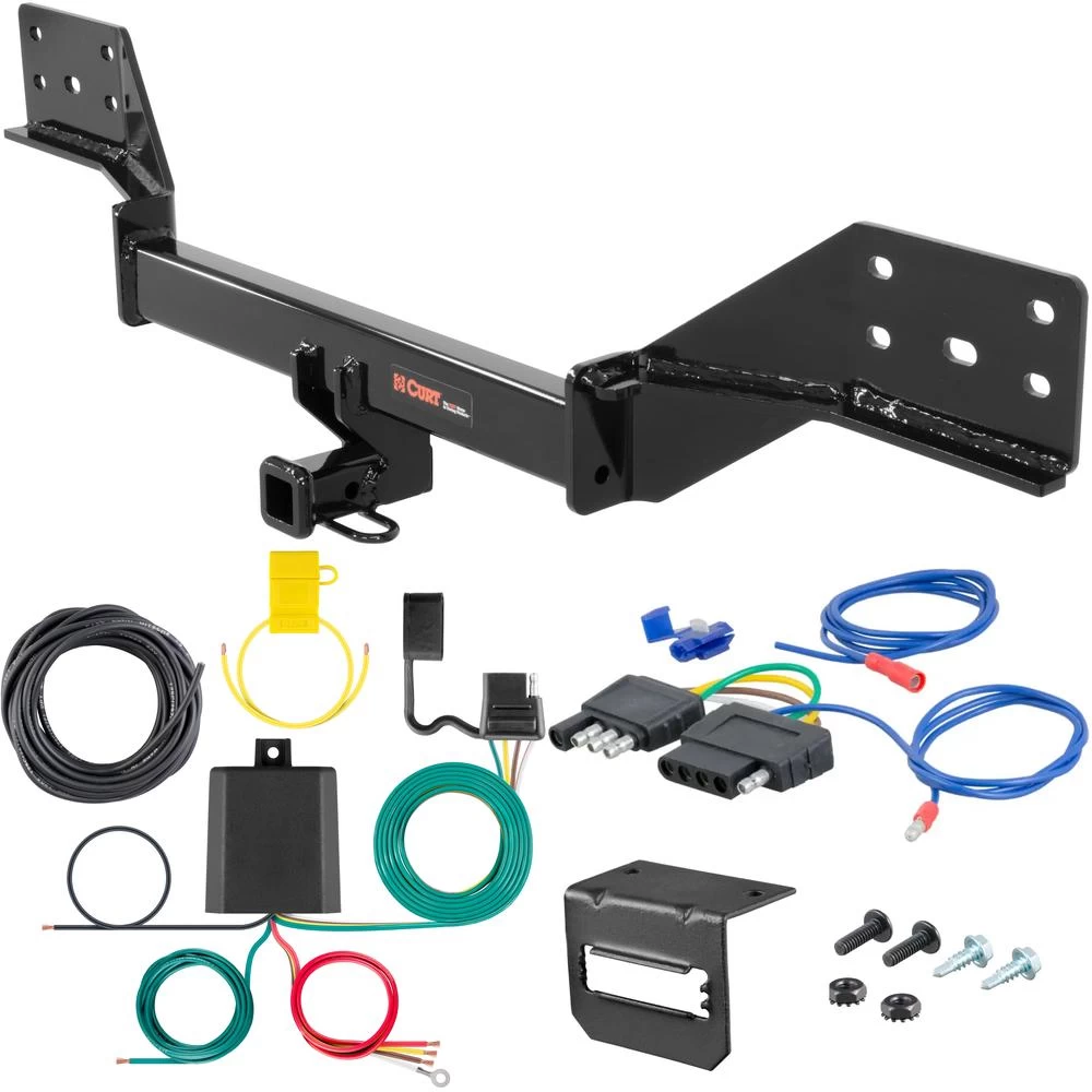 For 2013-2020 Lexus GS350 Trailer Hitch + Wiring 5 Pin Fits All Models Curt 11366 1-1/4 Tow Receiver