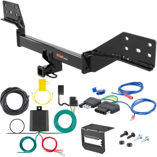 For 2013-2020 Lexus GS350 Trailer Hitch + Wiring 5 Pin Fits All Models Curt 11366 1-1/4 Tow Receiver