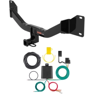 For 2013-2018 BMW 320i Trailer Hitch + Wiring 4 Pin Fits All Models Curt 11367 59236 1-1/4 Tow Receiver