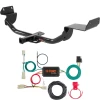 For 2014-2017 Kia Forte Trailer Hitch + Wiring 4 Pin Fits Sedan Curt 11368 56410 1-1/4 Tow Receiver