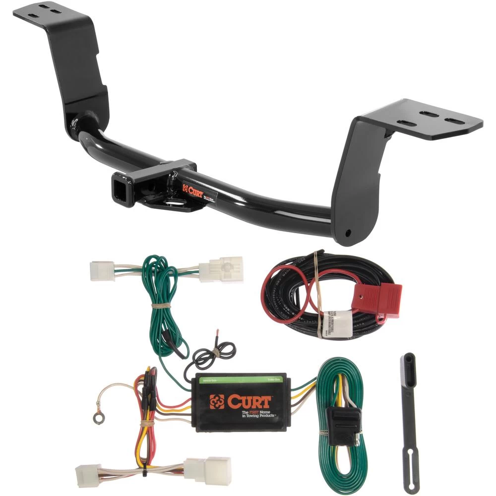 For 2014-2016 Lexus IS350 Trailer Hitch + Wiring 4 Pin Fits Sedan Curt 11389 56142 1-1/4 Tow Receiver