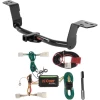 For 14-16 Lexus IS-Series Trailer Hitch + Wiring 4 Pin Curt 11389 56142 1-1/4 Tow Receiver