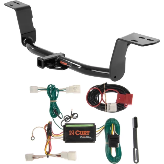 For 2014-2016 Lexus IS350 Trailer Hitch + Wiring 4 Pin Fits Sedan Curt 11389 56142 1-1/4 Tow Receiver