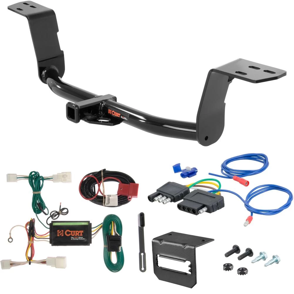 For 2016 Lexus IS200t Trailer Hitch + Wiring 5 Pin Fits All Models Curt 11389 1-1/4 Tow Receiver
