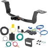 For 17-17 Lexus IS200t 17-20 IS300 IS350 Trailer Hitch + Wiring 5 Pin Curt 11389 1-1/4 Tow Receiver