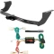For 2014-2024 Mitsubishi Mirage Trailer Hitch + Wiring 4 Pin Fits All Models Curt 11394 56223 1-1/4 Tow Receiver