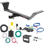 For 2015-2020 Audi A3 Trailer Hitch + Wiring 5 Pin Fits Sedan Curt 11399 1-1/4 Tow Receiver