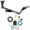 For 2021-2024 VW GTI Trailer Hitch + Wiring 4 Pin Fits All Models Curt 11412 59236 1-1/4 Tow Receiver