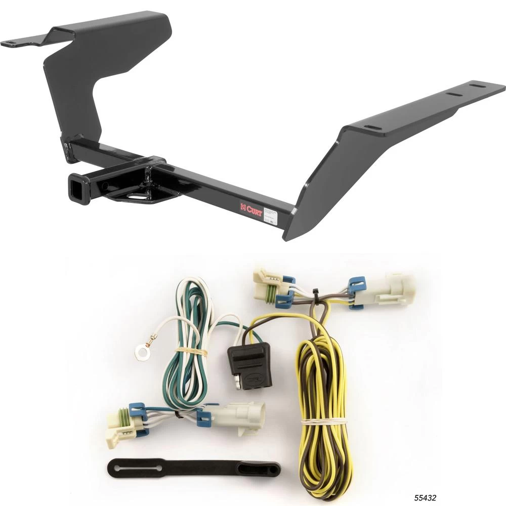 For 2006-2011 Chevy HHR Trailer Hitch + Wiring 4 Pin Fits All Models Curt 11447 55432 1-1/4 Tow Receiver