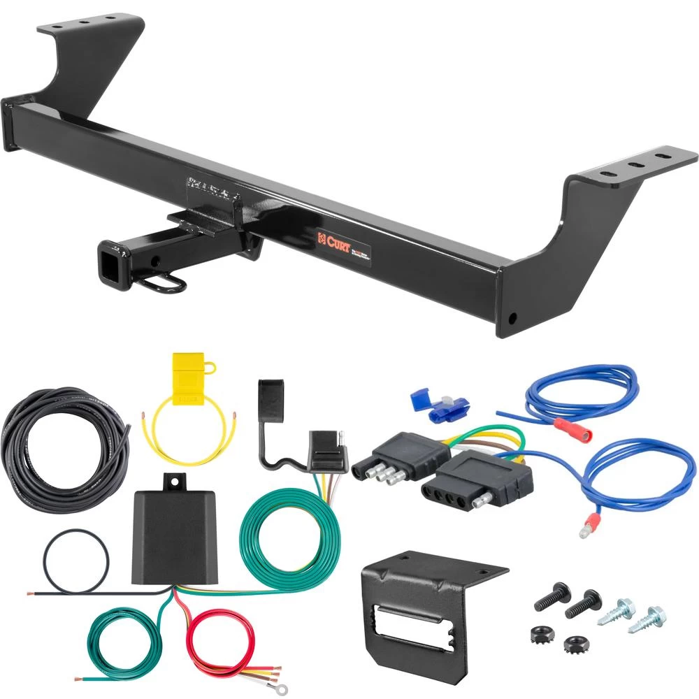 For 2017-2019 Mercedes E300 Trailer Hitch + Wiring 5 Pin Fits All Models Curt 11454 1-1/4 Tow Receiver
