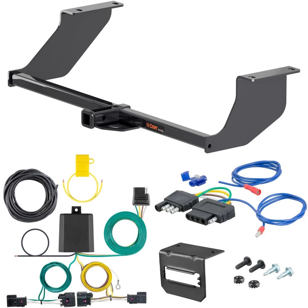 For 2017-2020 Chevy Sonic Trailer Hitch + Wiring 5 Pin Fits Hatchback Curt 11464 1-1/4 Tow Receiver